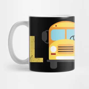 I love school buses, school bus lovers Mug